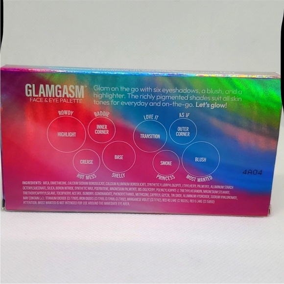 Formula Z Glamgasm Pro Artistry Face and Eye Palette - Picture 3 of 7